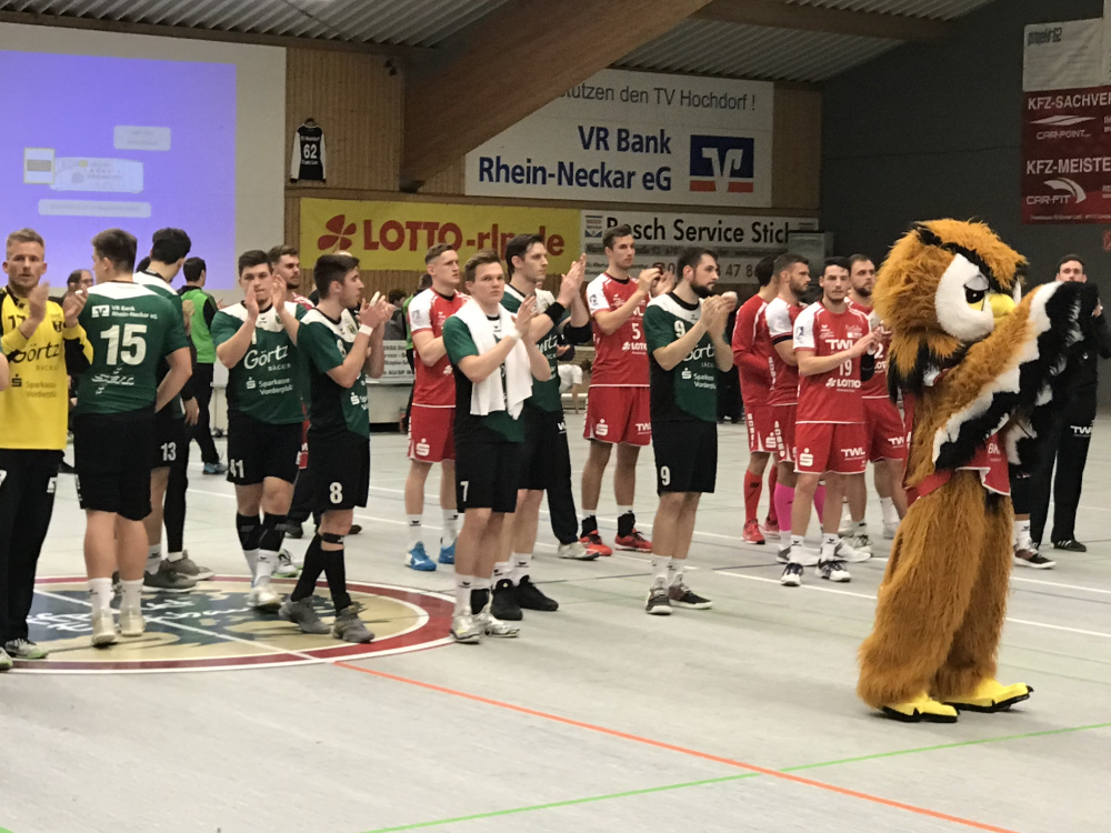 Benefizspiel TV Hochdorf vs. Eulen Ludwigshafen